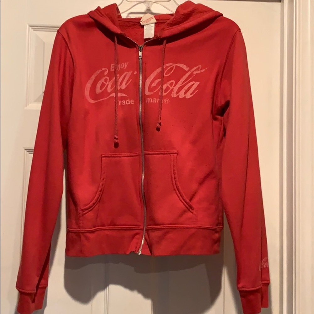 COPY - Coca Cola zip hoody sweatshirt